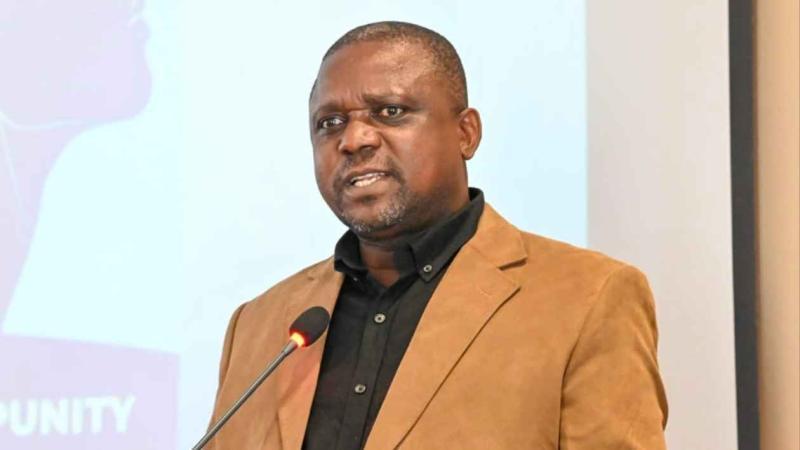 File image of Media Council of Kenya Director for Media Training and Development Victor Bwire